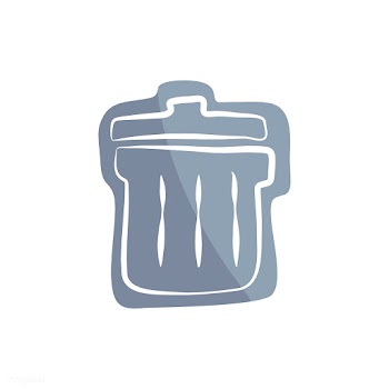 Waste art bin | Free stock vector - 397999