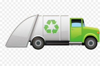 Waste Garbage truck Icon - Garbage truck png vector material 