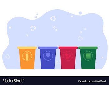 waste sorting concept