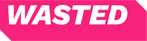 Wasted Logo Vector