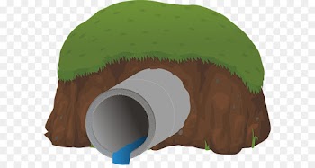 Wastewater, Drainage, Sewage, Green, Tunnel PNG