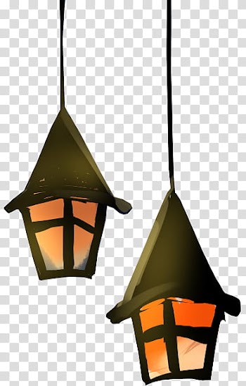Watchers Feliz Halloween, black lantern lamps illustration transparent background PNG clipart