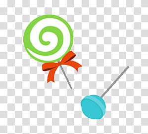 Watchers Feliz Halloween, green and white lollipop transparent background PNG clipart