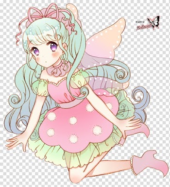 Watchers, female anime character kneeling illustration transparent background PNG clipart