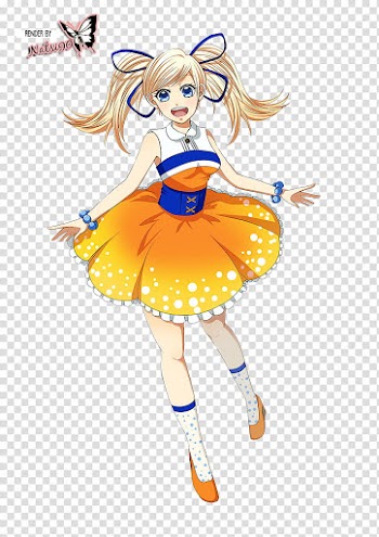 Watchers, female anime character transparent background PNG clipart
