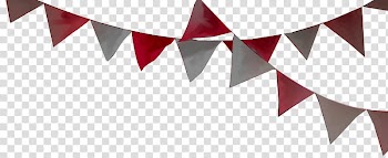 Watchers, gray and red banner transparent background PNG clipart