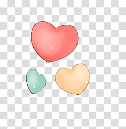 Watchers, green, beige, and red heart illustration transparent background PNG clipart