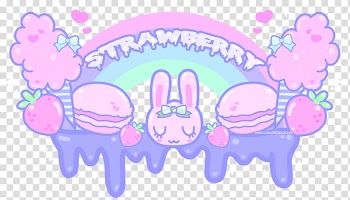 WATCHERS , pink and white heart shape decor transparent background PNG clipart