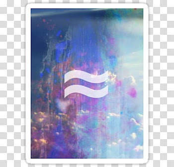 Watchers, purple and blue abstract painting illustration transparent background PNG clipart
