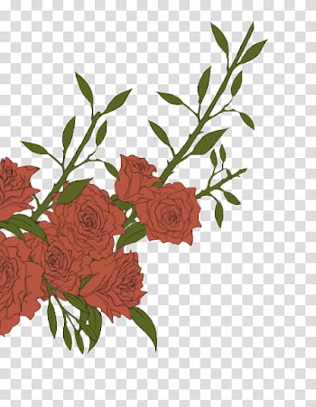 Watchers, red roses transparent background PNG clipart