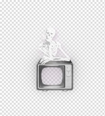 Watchers Resource, gray CRT television transparent background PNG clipart