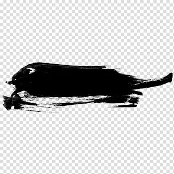WATCHERS sakurashing, black and white abstract painting transparent background PNG clipart