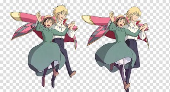 Watchers Special, animated couple characters dancing illustration transparent background PNG clipart