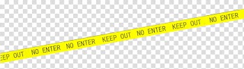 Watchers, yellow hazard line transparent background PNG clipart