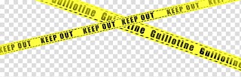Watchers, yellow keep out lines transparent background PNG clipart