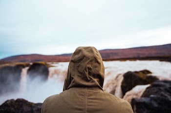 Watching The Waterfall