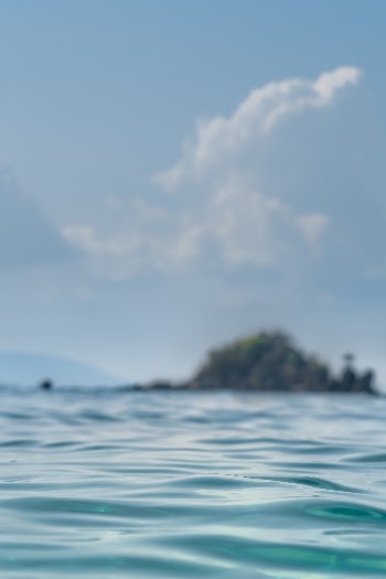 Water and Island during Daylight