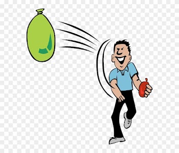 Water Balloon, Throwing, Activities, Water, People, - Water Balloons Clip Art