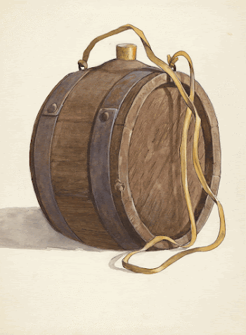 Water Barrel or Runlet (ca.1937) | Free Photo - rawpixel