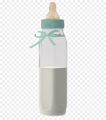 Water bottle Baby bottle Milk - Blue butterfly baby bottle 