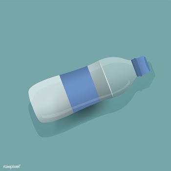 Water bottle recycle packaging icon vector | Free stock vector - 390643