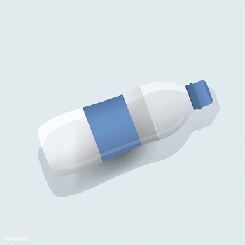 Water bottle recycle packaging icon vector | Free stock vector - 390674