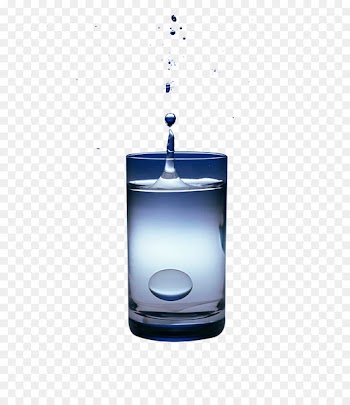 Water Bubble Glass Liquid - Blue water glass bubble 