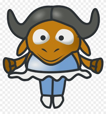 Water Buffalo Cartoon 21, Buy Clip Art - Baby Gnu