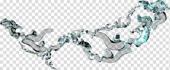 Water CD , gray and green abstract illustration transparent background PNG clipart