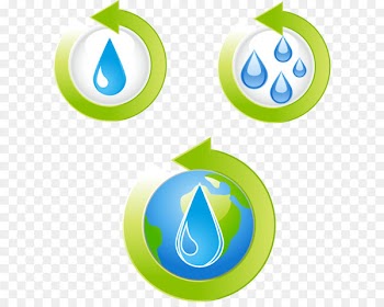 Water circulation water conservation vector material 