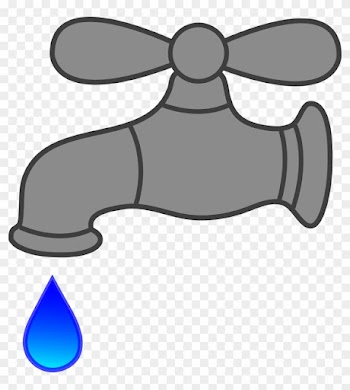 Water Clip Art Border - Drip Clipart