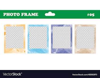 water color photo frame