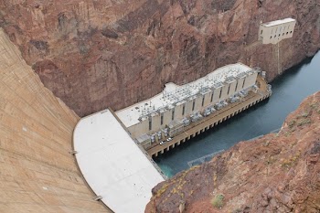 Water Dam Between Rocks