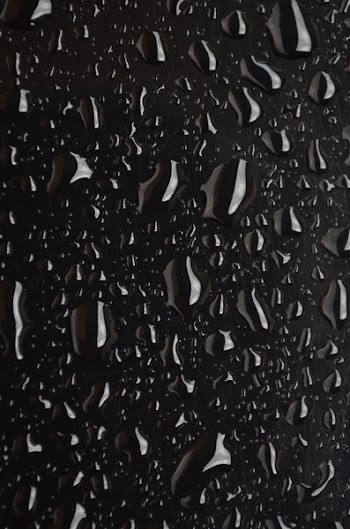 Water Dew on Glass Surface