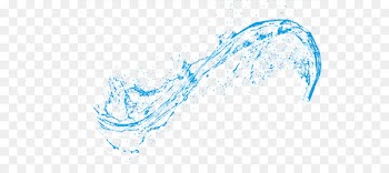 Water Drop Blue Wind wave - A spray of water 