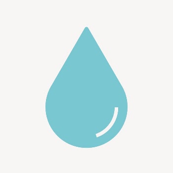 Water drop, environment icon, flat | Free Icons - rawpixel