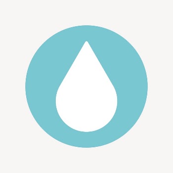 Water drop, environment icon, flat | Free Icons - rawpixel