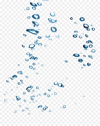 Water Drop Euclidean vector Element - Blue water droplets effect elements 