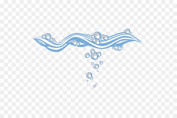 Water Drop Euclidean vector - Vector water waves and drops of water 