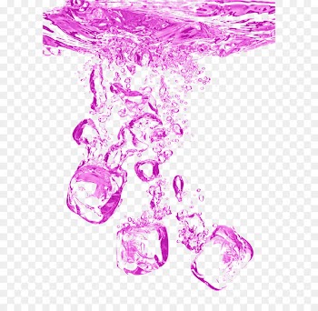 Water Drop Freezing Clip art - Purple water 