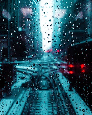 Water Drop on Glass