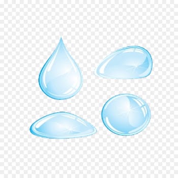 Water Drop The Sea Transparency and translucency - Transparent water droplets 