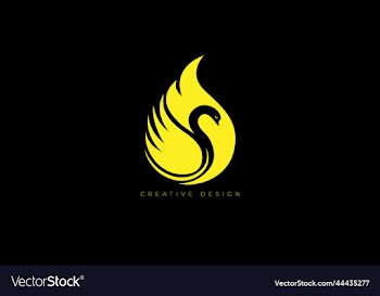 water droplet duck creative brand icon