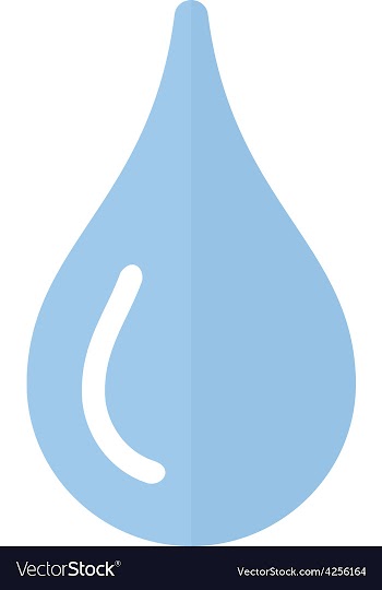 Water Droplet vector image