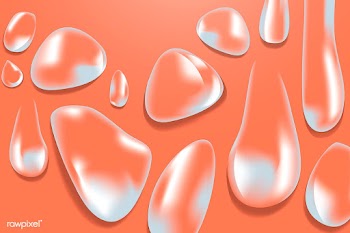 Water drops background | Free stock vector - 599554