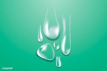 Water drops background | Free stock vector - 599558