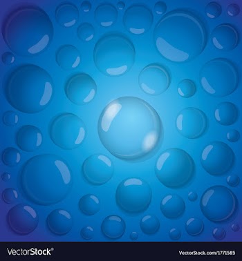  					Water drops background vector image														