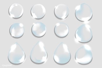 Water drops | Free stock vector - 599502