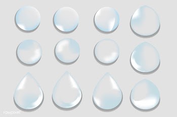 Water drops | Free stock vector - 599521
