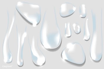 Water drops | Free stock vector - 599562